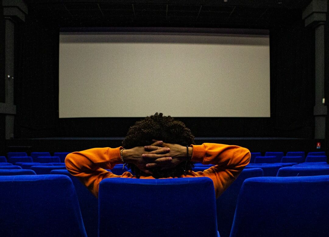 cinema audience watching film